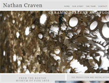 Tablet Screenshot of nathancraven.com